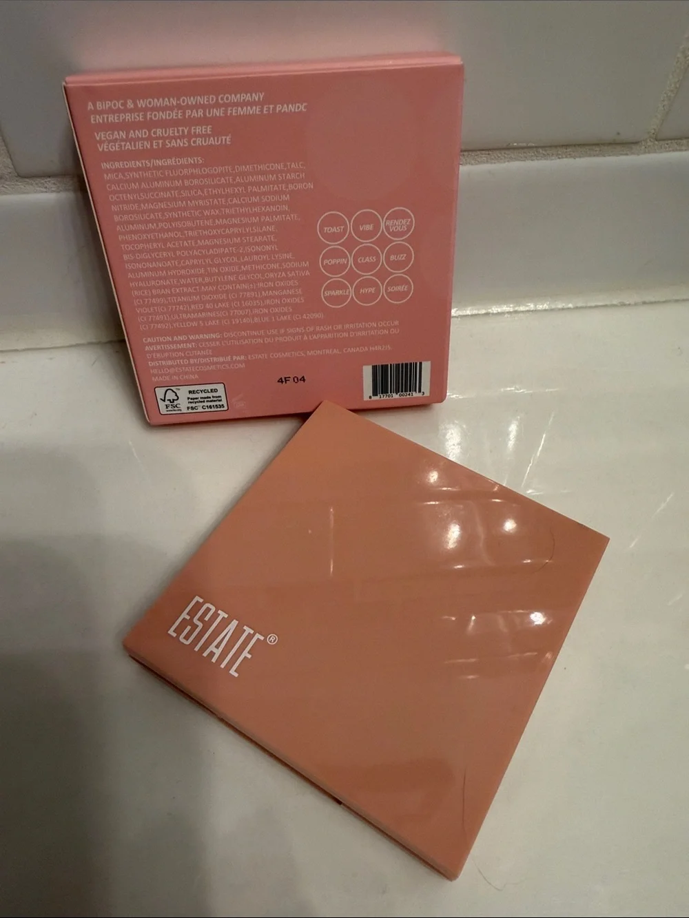 Estate Rosé Rendezvous 9-Pan Eyeshadow Palette — Pink, Brown & Shimmer Mix